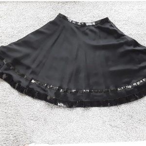 Silk/Sequin Luxery Evening Skirt,  6